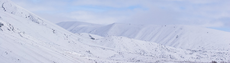 Snow Covered Hillside